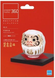PS-19 White Daruma Doll paper Nano (2)