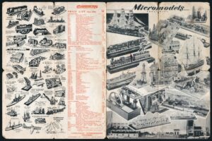 catalogue U nov 1954 side 1 Micromodels