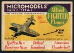 E1 Allied Fighter Planes Modelcraft (2)