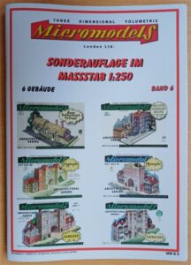 Sonder Edition 2026 Micromodels London Band 6